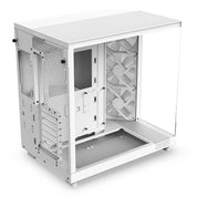 NZXT H6 Flow (2023) Compact  Dual-chamber ATX Case - All White