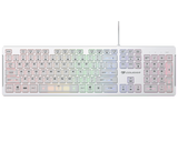 Cougar Vantar S WHITE RGB LP Scissor switch Gaming Keyboard