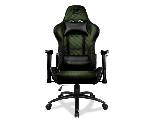 Cougar Armor One X Black / Military Green Gaming Chair - IT Warehouse