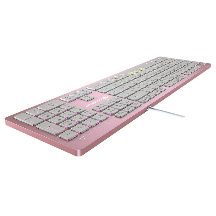 Cougar Vantar AX Pink RGB Aluminum Keyboard Scissor Switch - IT Warehouse