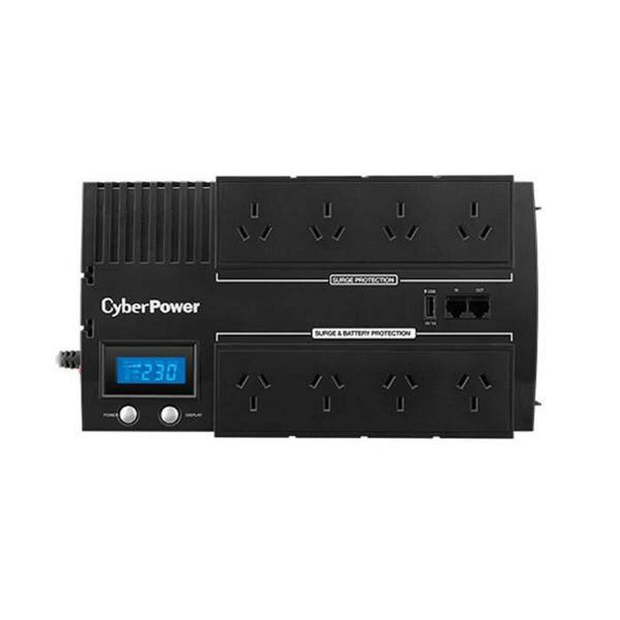 Cyberpower Br850ELCD Bric LCD 850Va/510W Simulated Sine Wave Ups - IT Warehouse