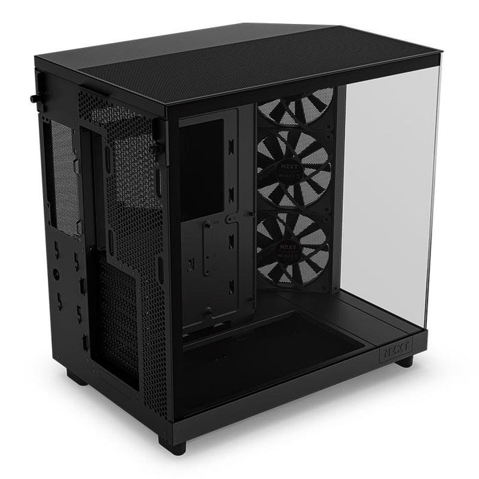 NZXT H6 Flow (2023) Compact  Dual-chamber ATX Case - Black
