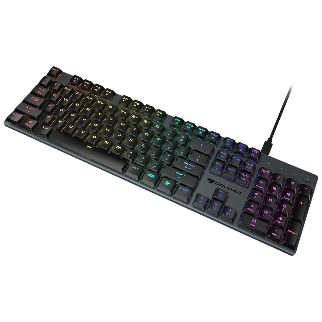 Cougar Luxlim Low Profile Gaming Keyboard - Red Switch