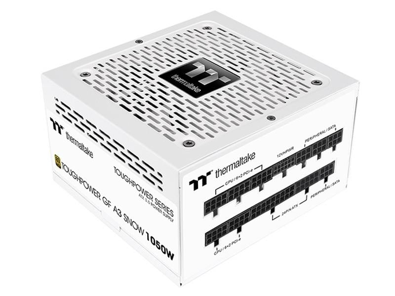 Thermaltake Toughpower GF A3 Snow 1050W 80+ Gold PCIe Gen5 ATX 3.0 Full Modular Power Supply