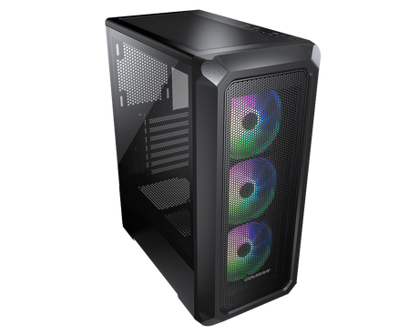 Cougar ARCHON 2 MESH RGB BLACK ARGB Mid Tower 3x ARGB Fans