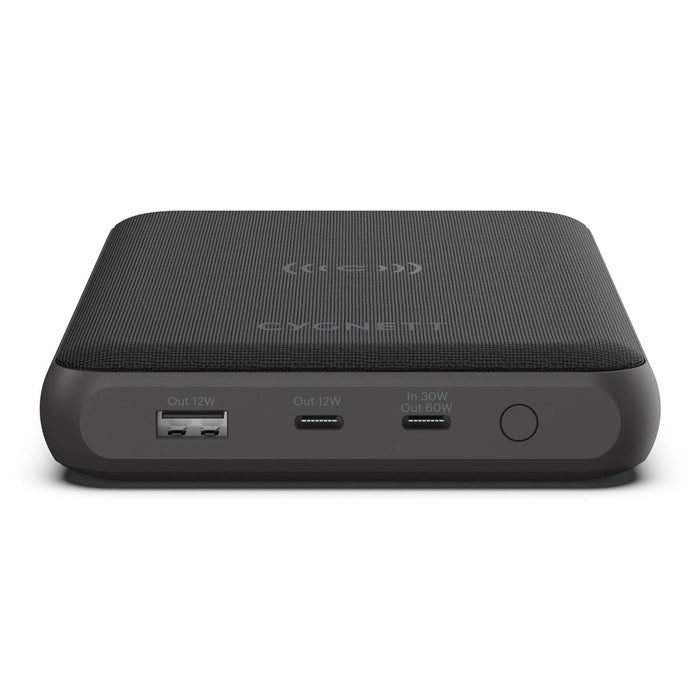 Cygnett ChargeUp Edge+ 27K mAh USB-C Laptop and Wireless Power Bank - Black (CY3113PBCHE)