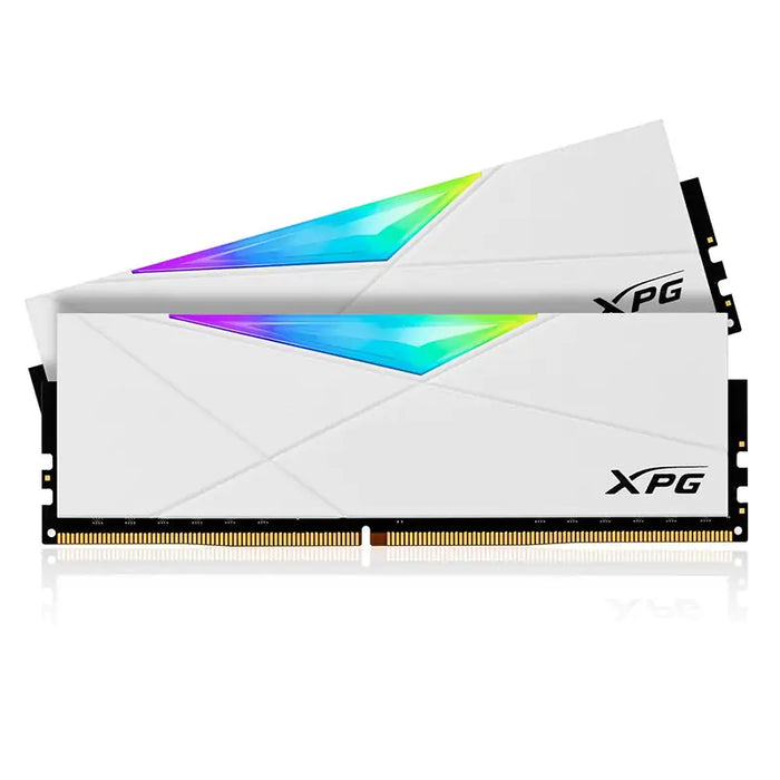 ADATA 16GB (2x8GB) XPG Spectrix D50 RGB 3200MHz DDR4 RAM - White