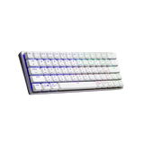Cooler Master SK622 White RGB Compact Wireless Mech Keyboard - Low Profile Red