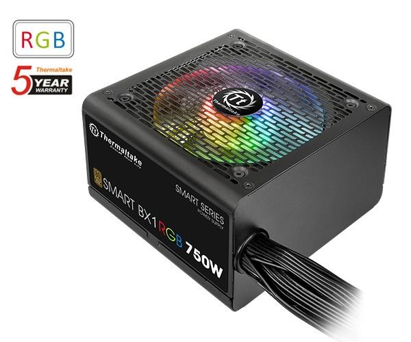 Thermaltake Smart BX1 RGB 750W 80+ Bronze Non Modular Power Supply