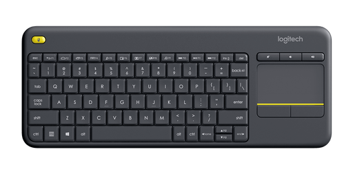 Logitech Plus Wireless Touch Keyboard Black K400 - IT Warehouse
