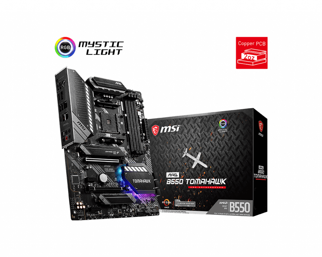 MSI MAG B550 Tomahawk AM4 ATX Motherboard - IT Warehouse