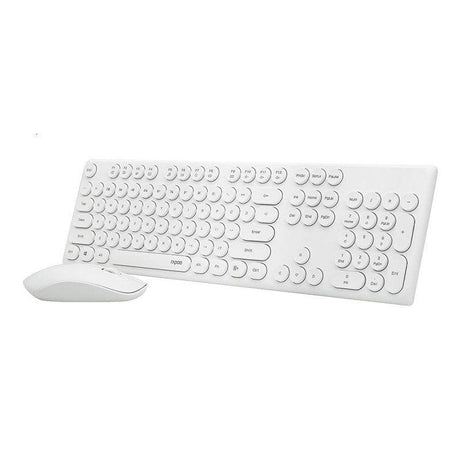 Rapoo x260 Wireless Keyboard and Mouse Combo-White - IT Warehouse