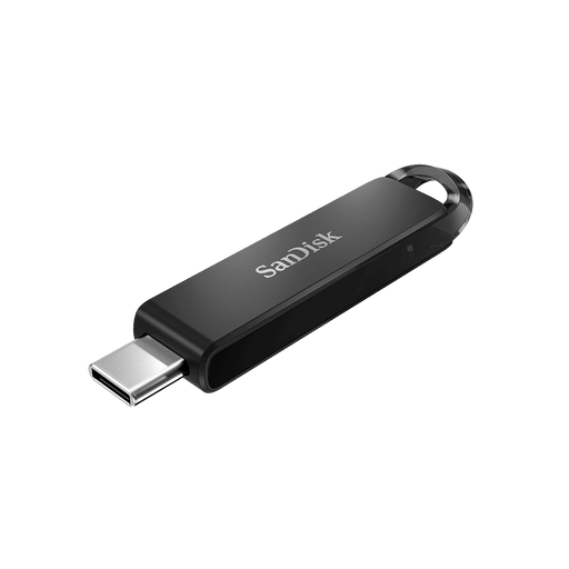 Sandisk Ultra USB Type-C Flash Drive/Cz460 256GB/USB Type C 3.1/Black/super-Thin Retractable - IT Warehouse