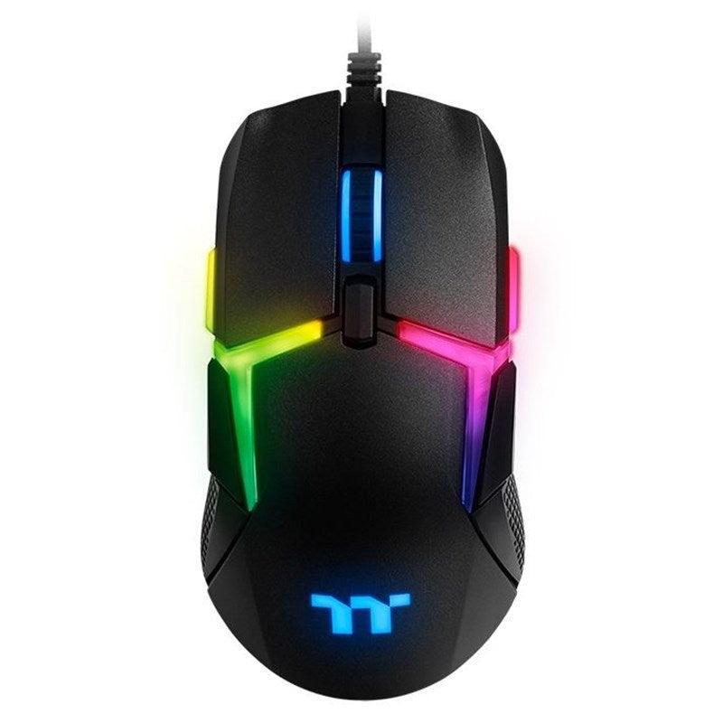 ThermalTake Level 20 RGB 16000 DPi Optical Gaming Mouse (PixaRT Pmw-3389 SEnsor) - IT Warehouse