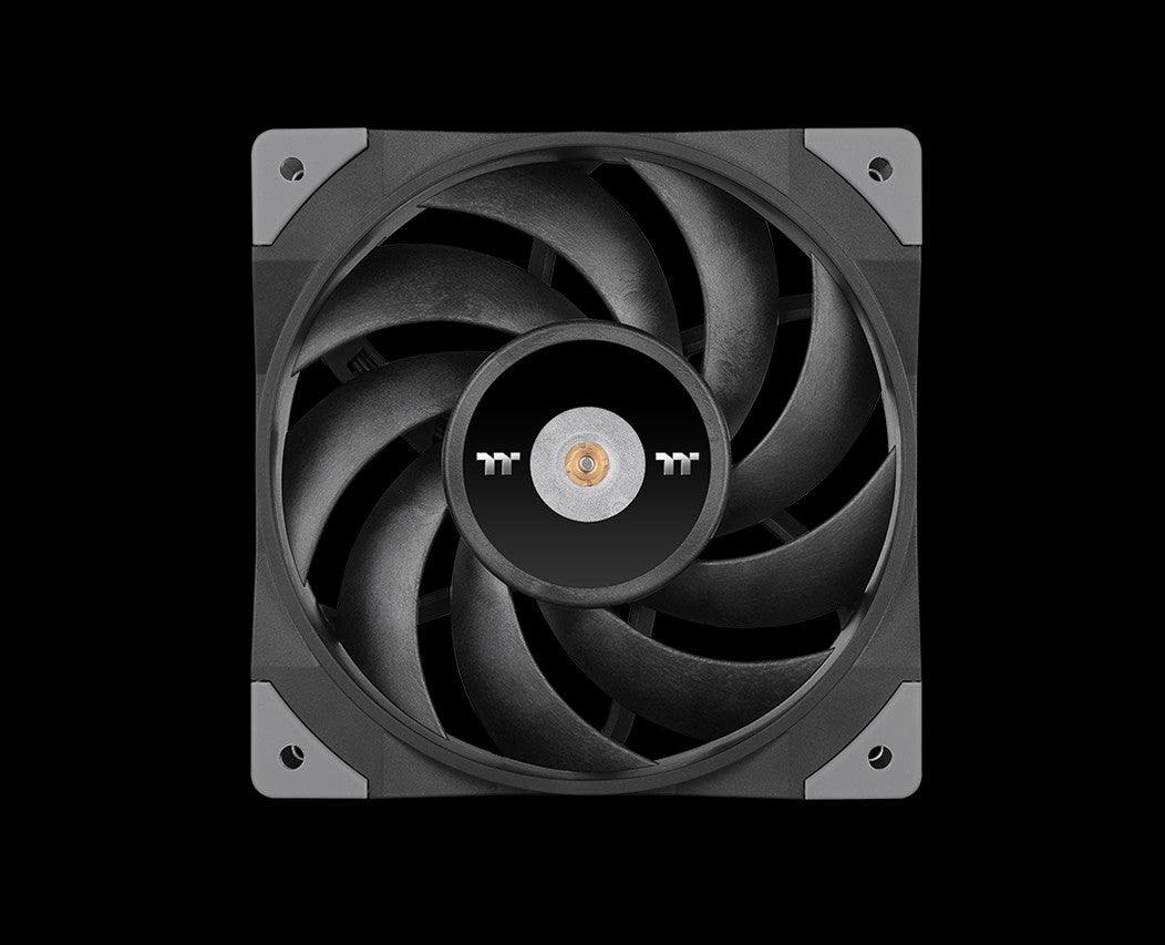ThermalTake Toughfan 120mm PWM High Static 2000RPM Black Twin Pack - IT Warehouse