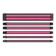 ThermalTake TTMod PSU Sleeved Cables Black/Pink - IT Warehouse