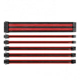 ThermalTake TTMod PSU Sleeved Cables Red/Black - IT Warehouse