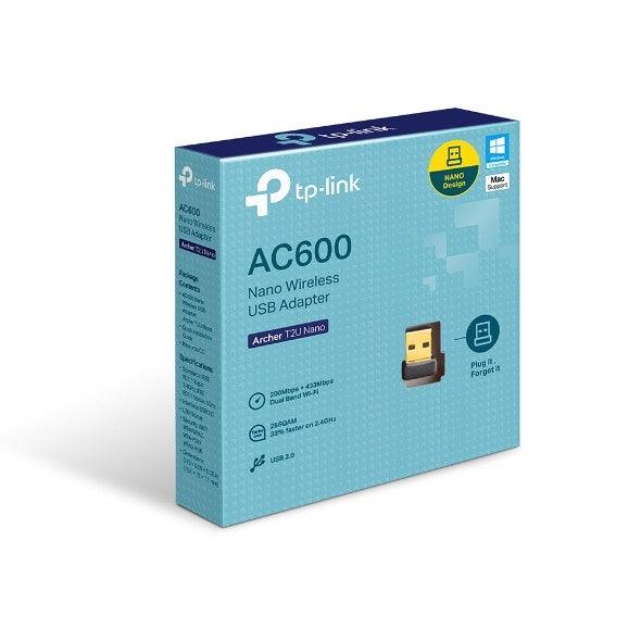 TP-Link Archer T2U Nano AC600 Wireless Dual Band USB - IT Warehouse
