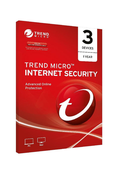 Trend Micro Internet Security 3 Devices 1 Year - IT Warehouse