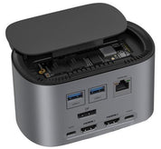 Volans VL-UCTDMD Aluminium 12-in-1 USB-C Docking Station With M.2 - IT Warehouse