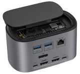 Volans VL-UCTDMD Aluminium 12-in-1 USB-C Docking Station With M.2 - IT Warehouse